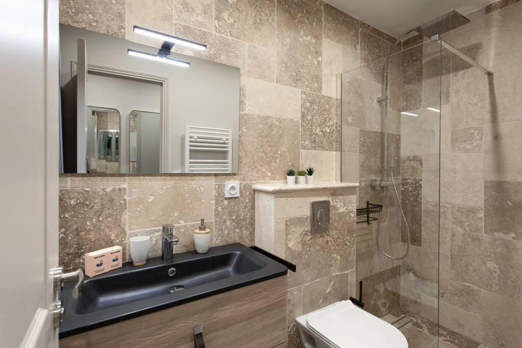 L19 1Bdr Massena Central 2Mins Sea/Promenadeac/Balcony Nizza Exterior foto